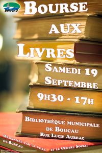 Affiche Bourse aux livres 2015